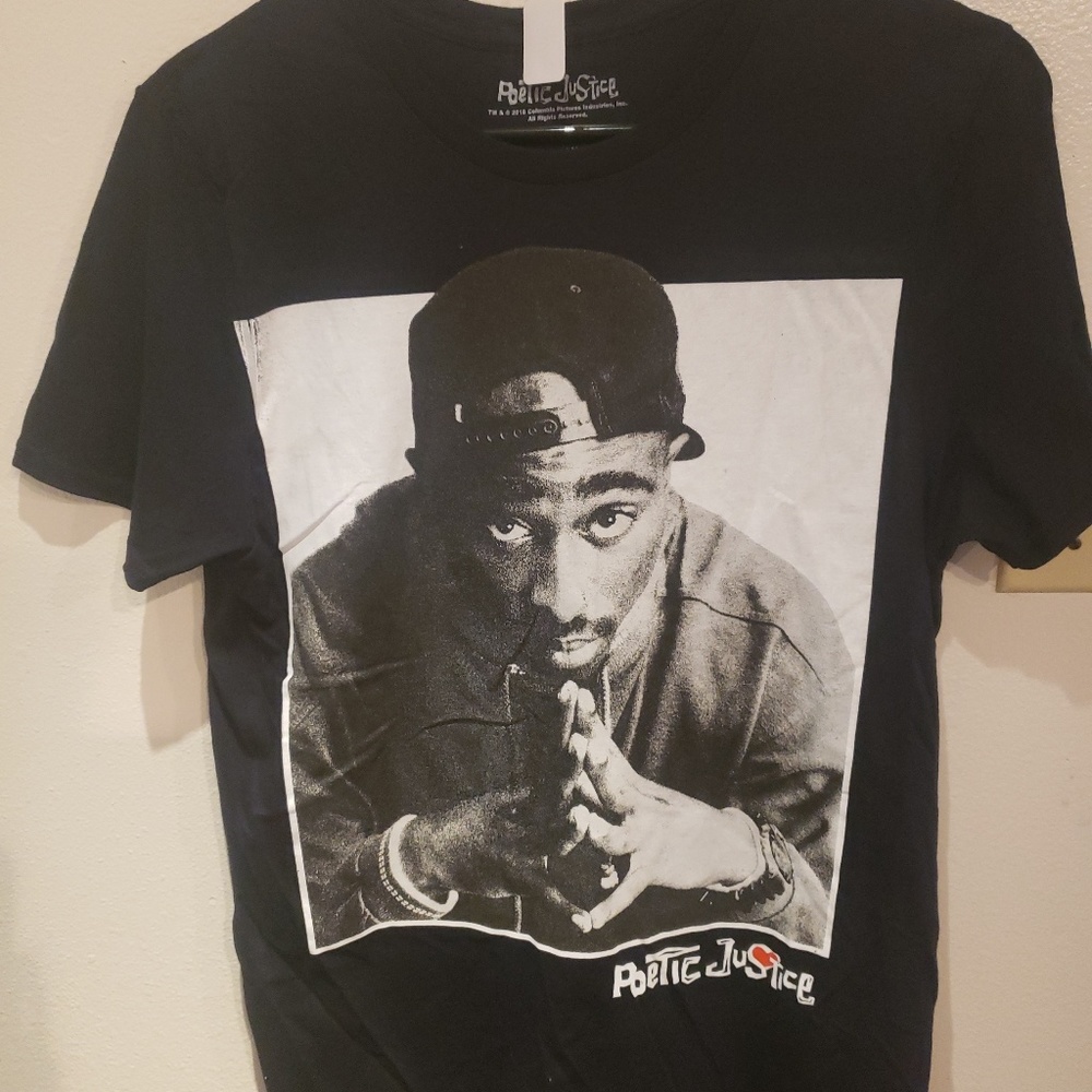 2 pac Poetic Justice tee shirt